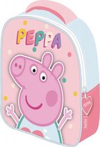 rugzak Peppa Pig meisjes 26 x 32 cm polyester roze