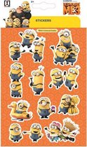 stickervel Minions junior 19 x 11 cm papier oranje