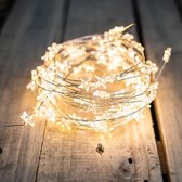 Instalights - Kerstverlichting Binnen - Fairy Lights - Twinkle Stars - Kerstlampjes - Kerstdecoratie - Lampjes Slinger - Warm White - 2x AA Batterijen Gratis Erbij - Sterren LED La