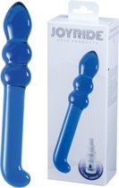 Joyride – Glazen Dildo voor vagina en Anaal – Blauw