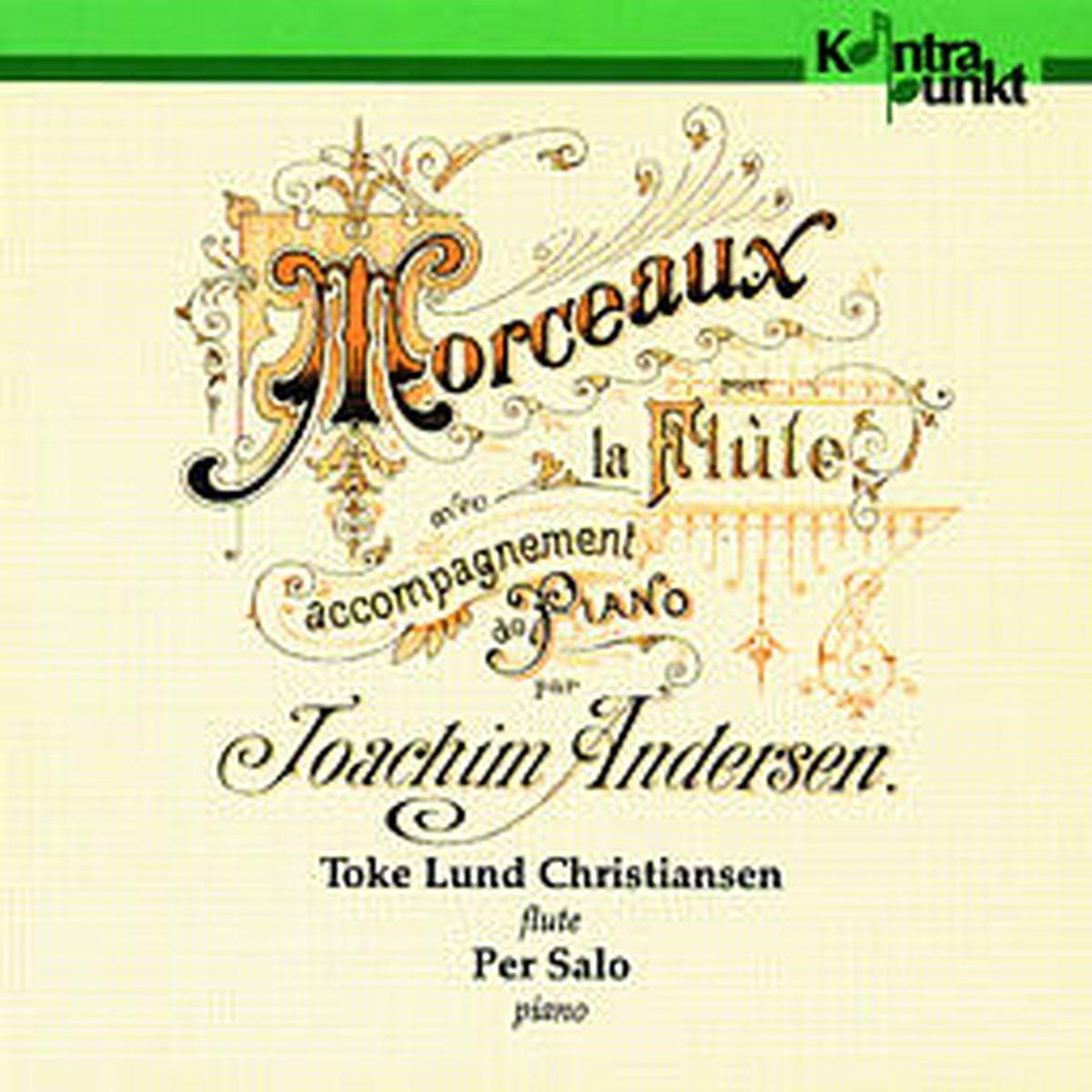 Toke Lund Christiansen & Elisabeth Westenholz - Morceaux Pour La Flûte (CD)