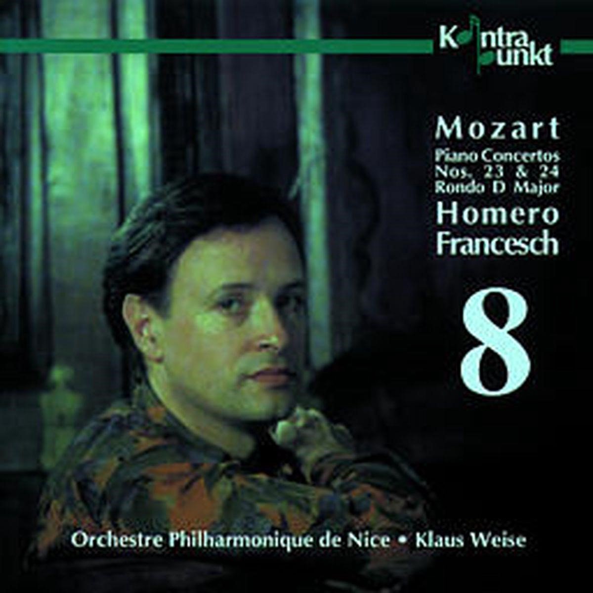 Homero Francesch & Klaus Weise - Mozart: Piano Concertos No. 23 & 24 (CD)