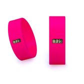 TOO LATE siliconen horloge Original ACD Roze maat M