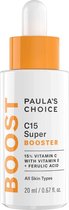 Paula's Choice C15 Super Booster - Serum gezichtsverzorging met 15% Vitamine C en Ferulinezuur - Vervaagt pigmentvlekken - Anti rimpel - Anti aging - Alle Huidtypen - 20 ml