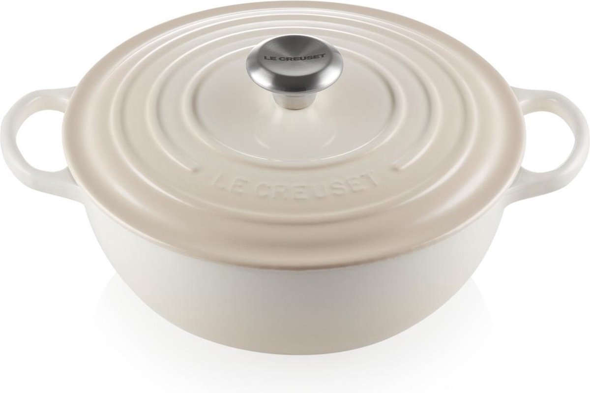 Le Creuset Braadpan Marmite Meringue - Ø 26 cm / 4.1 Liter