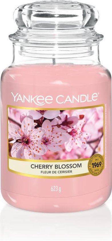 Bougie parfumée Yankee Candle Large Jar - Cherry Blossom