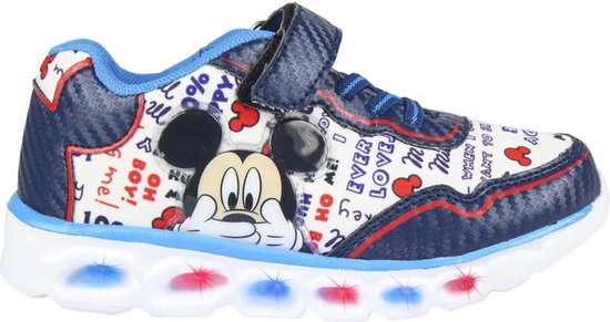 Disney - Mickey Mouse - Sneakers met lichtjes - met gratis haarband