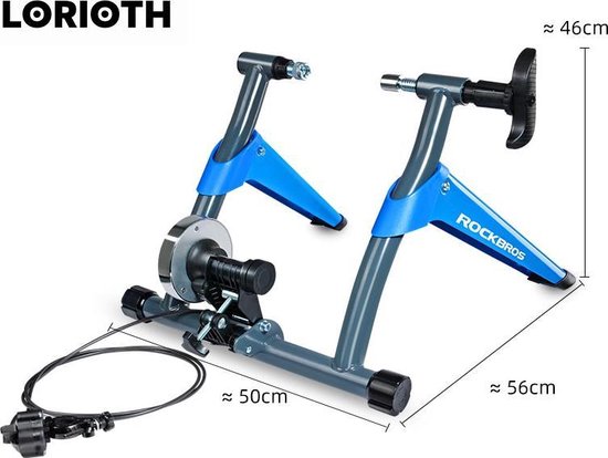 LORIOTH® Vélo d'entraînement en acier inoxydable - Entraînement pour vélo  de route -... | bol.com