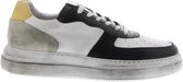 Blackstone BLACKSTONE - White-black - Sneaker (low) - Man - White - Maat: 41