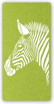 DECOBEL | DECO-VILT | Zebra | Wandpaneel - Wanddecoratie - Muurdecoratie - Woonkamer - Petfles - Duurzaam | Limoen 43