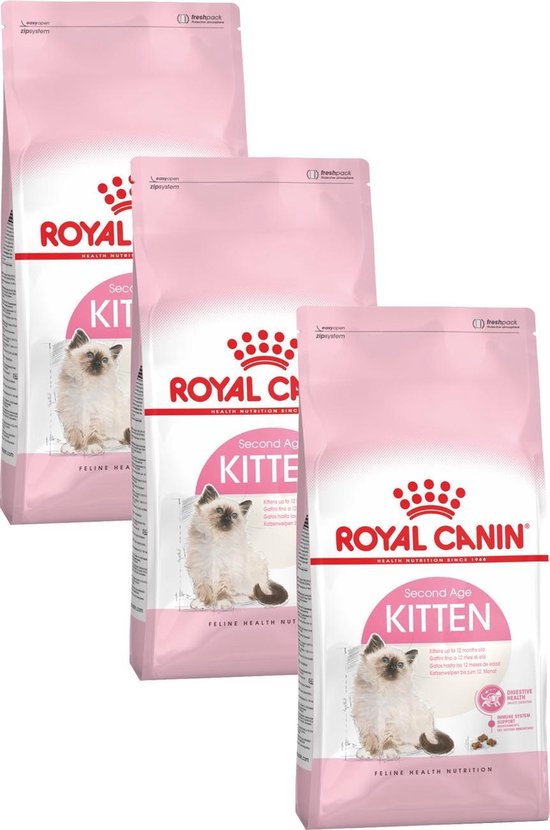 Royal Canin Fhn Kitten - Kattenvoer - 3 x 2 kg