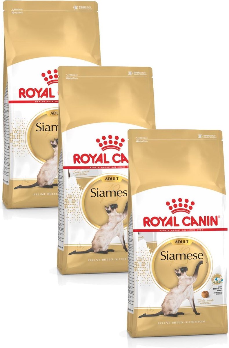 Royal Canin Royal Canin Siamese Adult - Kattenvoer - 3 x 2 kg