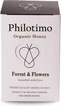 Premium Griekse Bos- en bloemenhoning - Philotimo - BIO - Rauw - 450g