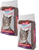 Kasper Faunafood Huismerk 3-Mix Kattenbrok - Kattenvoer - 2 x Mix 10 kg
