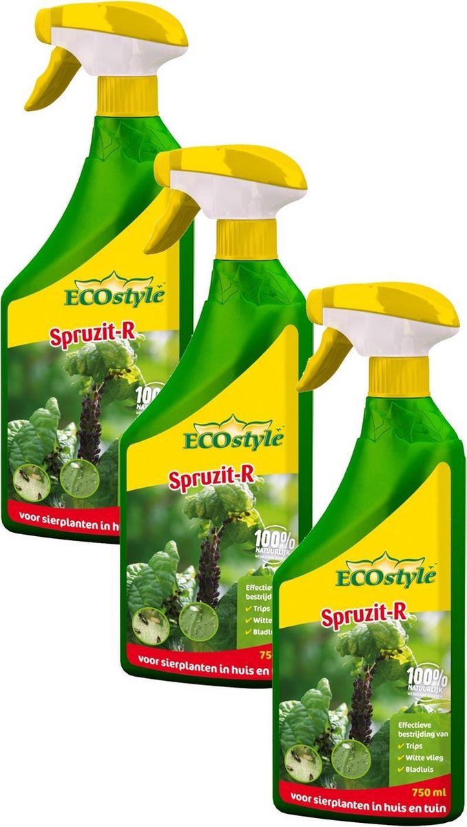 Ecostyle Spruzit-R Gebruiksklaar - Gewasbescherming - 3 x 750 ml