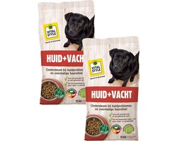 Vitastyle Huid + Vacht - Hondenvoer - 2 x 12 kg