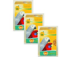 Cede Eivoer Grote Parkiet Papegaai - Vogelvoer - 3 x 1 kg