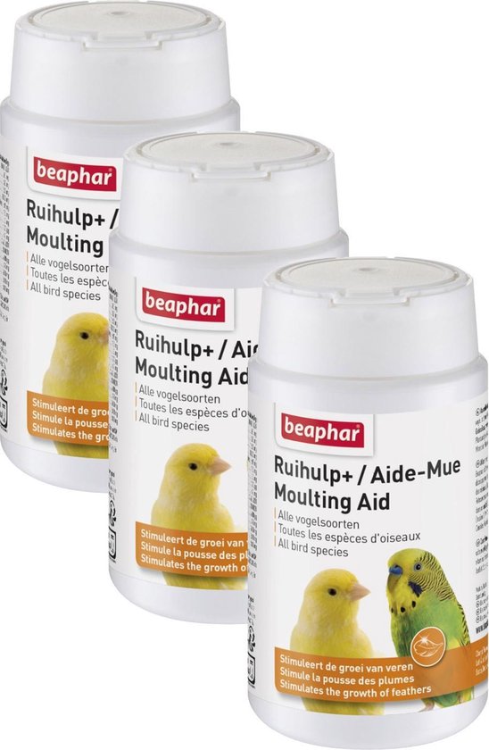 Beaphar Ruihulp Plus - Vogelapotheek - 3 x 50 g