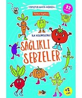 İlk Kelimelerle Sağlıklı Sebzeler - Yapıştır Boya Öğren