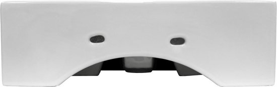 Lavabo 415 x 360 x 130 mm céramique blanc