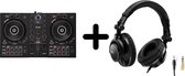 Hercules DJControl Inpulse 300 - DJ controller + DJ-Koptelefoon HDP DJ60 - Zwart