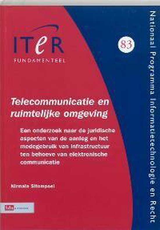 ITeR-reeks 83 -   Telecommunicatie en ruimtelijke omgeving