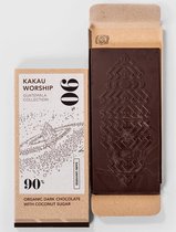 Pure chocolade - Guatemala 90% - Palmolievrij - BIO - Vegan - Kakau Worship - 75g