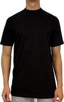 HOM Harro New T-shirt (1-pack) - O-hals - zwart -  Maat: XL