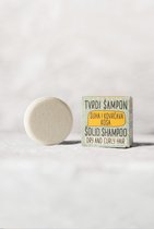 Solid Hair Shampoo voor Droog & Krullend Haar [Mango Boter & Avocado]