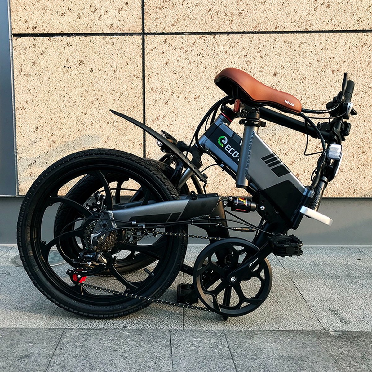 Eco Flying F501 Elektrische fiets - Zwart /Grijs | bol.com