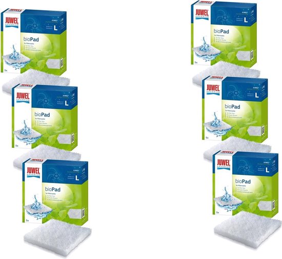 Juwel Biopad L Standaard - Filtermateriaal - 6 x 13.3x13.3x1 cm Standard