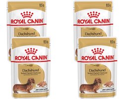 Royal Canin Bhn Dachshund Adult Pouch - Hondenvoer - 4 x 12x85 g