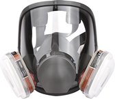 Flanner® Gasmasker 15-in-1 - Volgelaatsmasker – Respirator - Dampmasker - Gasmasker Met Filter