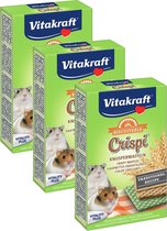Vitakraft Knaagwafels Hamster - Knaagdiersnack - 3 x 10 g