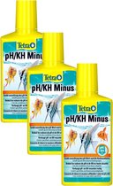Tetra Aqua Ph/Kh Minus - Waterverbeteraars - 3 x 250 ml