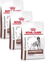 Royal Canin Veterinary Diet Gastro Intestinal Low Fat - Hondenvoer - 3 x 1500 g