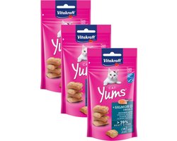 Vitakraft Cat Yums - Kat - Snack - Zalm - 3 x 40 g
