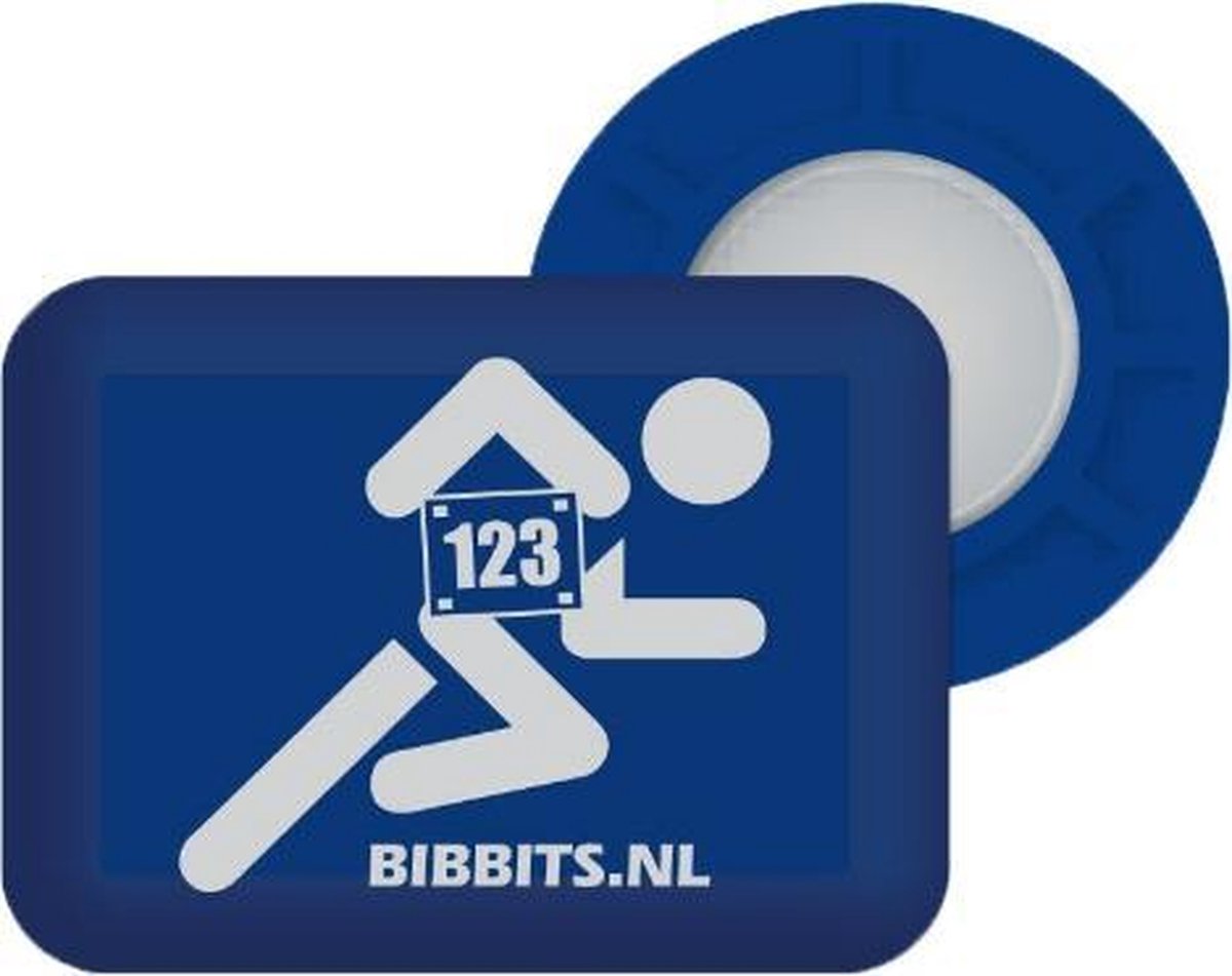 Bibbits hardloopmagneten | 123 Runner Navy