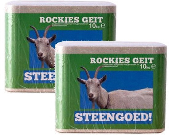 Rockies Geitenliksteen - Supplement - 2 x 10 kg - Rockies