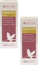Versele-Laga Oropharma Omni-Vit Liquid Kweek&Conditie - Vogelsupplement - 2 x 30 ml