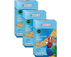 Versele-Laga Orlux Eivoer Droog Tropische Vogels - Vogelvoer - 3 x 1 kg