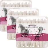 Versele-Laga Oropharma Cotton Sticks Oorstokjes - Oorverzorgingmiddel - 3 x 56 stuks