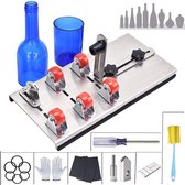 Glassnijder - Flessensnijder - Professionele glas snijder - INCLUSIEF ACCESSORIES - Glas decoratie - Glass cutter - Bottle Cutter - Verstelbaar - Professioneel