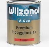 Wijzonol Aqua Zijdeglans RAL9005  Gitzwart 1 Liter