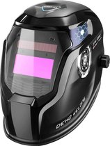 Volt® Professionele Lashelm Automatische Verduistering - Laskap - Lasmasker - DIN16-10 - CR2032 Batterijen - Werkt Op Zonnecellen