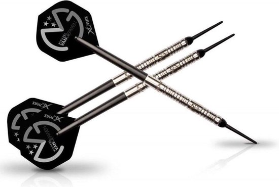 Michael van Gerwen - softtip dartpijlen - 20 gram - 90% tungsten - dartpijlen - darts - soft tip van Michael van Gerwen. — afbeelding 4