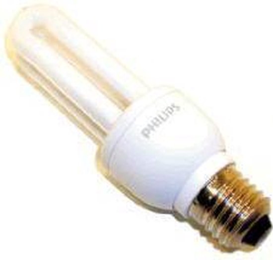 Senator Gering vloeistof Philips spaarlamp 60 watt output 11 watt verbruik - E27- 600 lumen economy  energie... | bol.com