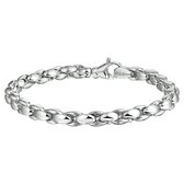 The Jewelry Collection Armband 5,5 mm 19,5 cm - Zilver