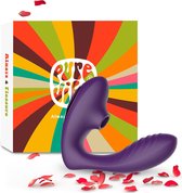 PureVibe® Air-Pulse Massage Lover Duo Luchtdruk Vibrator - Vibrators voor Vrouwen - Seksspeeltjes - Paars