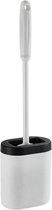 Fienosa Toilet Borstel met Houder - Wc Borstel - Siliconen - Wit
